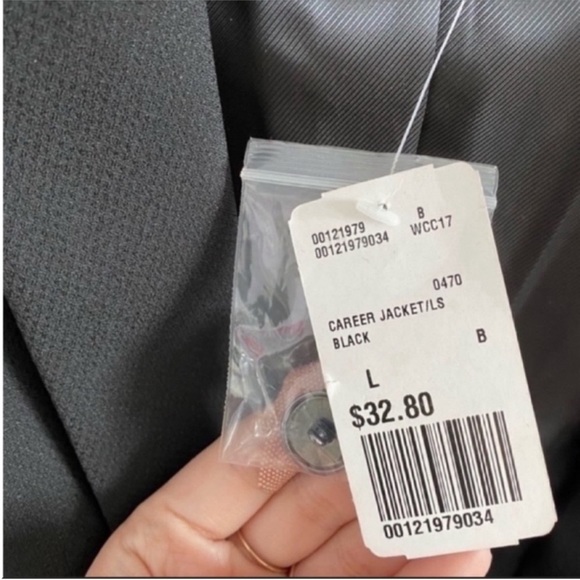 Women's Forever 21 Black Oversized Open Blazer Size Large - Picture 8 of 9